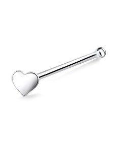 Heart Bone Nose Stud NSKD-836